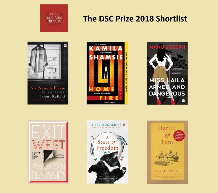 The DSC Prize 2018 Shortlist.